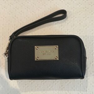 Michael Kors Black Saffiano Pouch